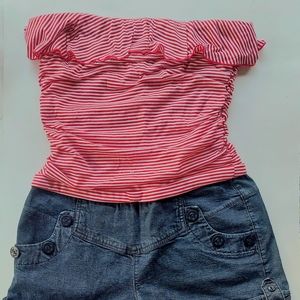 Sequin Hearts One Piece Romper